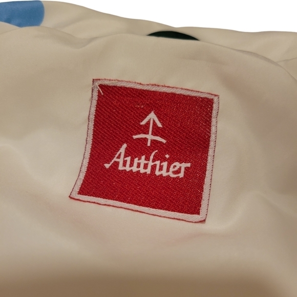 Authier Women’s Puffy Vest Made in Italy Zip Up w/ Snap Closures High Neck Sz 6 - Picture 3 of 16